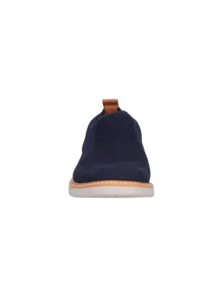 Scarpa slip on Igiu0026amp;Co da uomo in tessuto blu