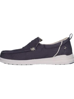 Scarpa slip on Lumberjack Trevor da uomo blu