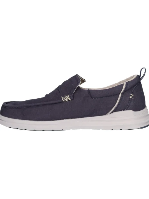 Scarpa slip on Lumberjack Trevor da uomo blu