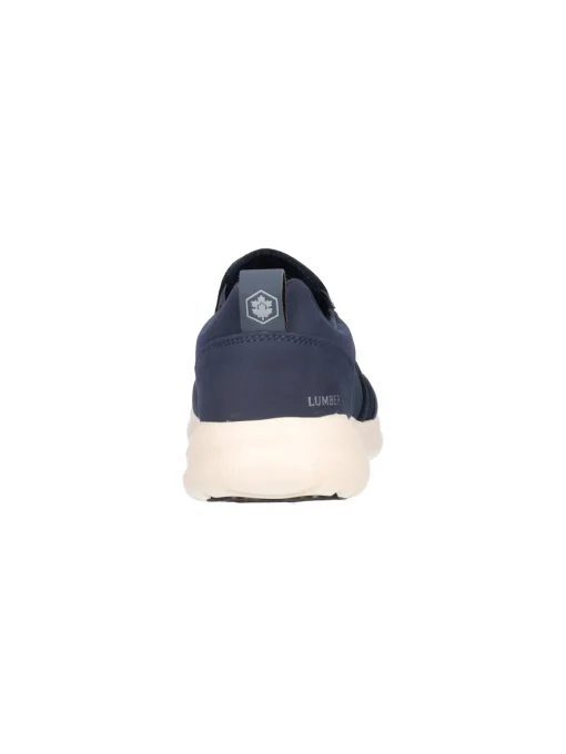 Scarpa slip on Lumberjack Lee da uomo blu