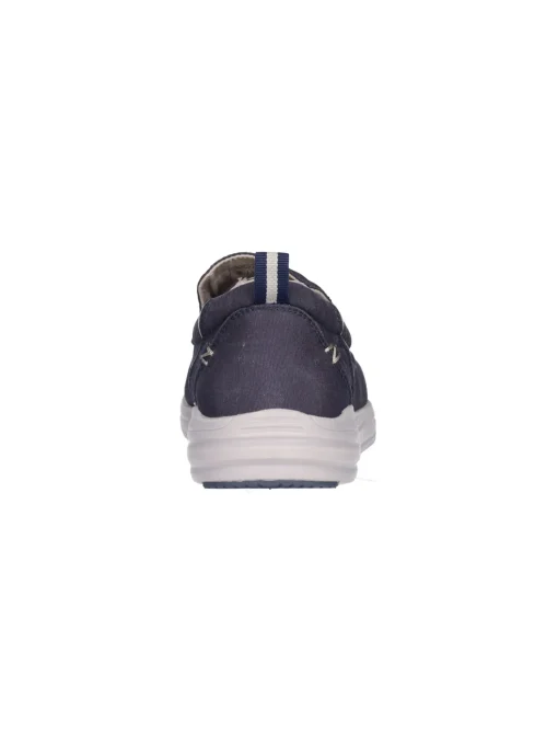 Scarpa slip on Lumberjack Trevor da uomo blu