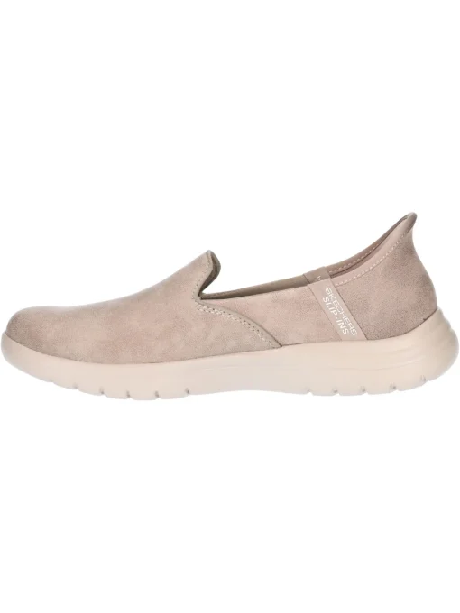 Scarpa slip on Skechers Slip-Ins Vegan da donna taupe