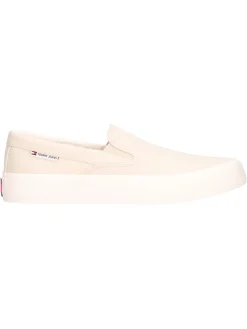 Scarpa slip on Tommy Hilfiger da uomo avorio