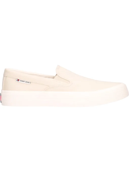 Scarpa slip on Tommy Hilfiger da uomo avorio