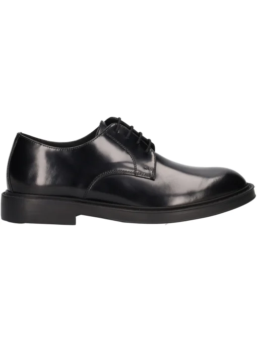 Scarpa stringata Antica Cuoieria da uomo nera