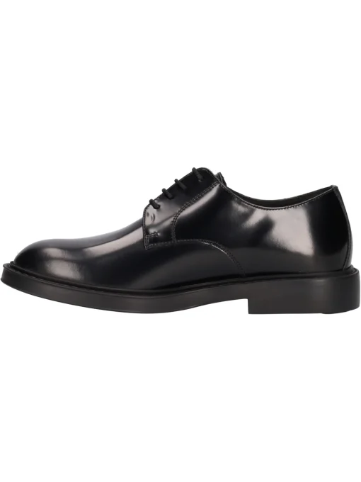 Scarpa stringata Antica Cuoieria da uomo nera