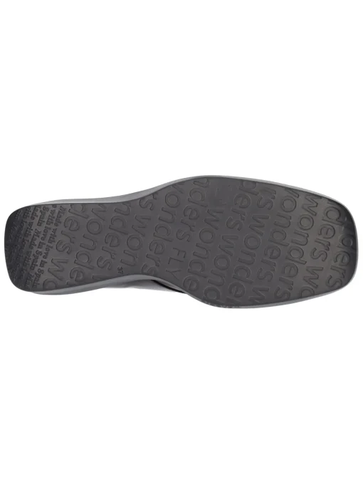 Scarpa stringata con zeppa Wonders da donna bordeaux