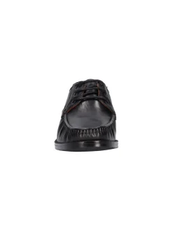 Scarpa stringata da uomo nera