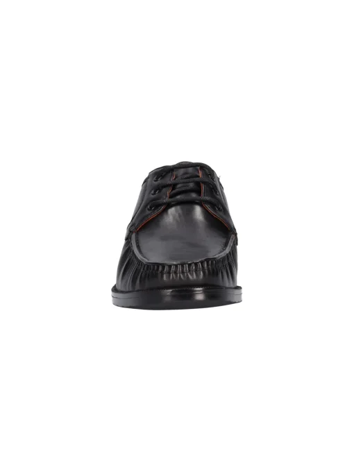 Scarpa stringata da uomo nera