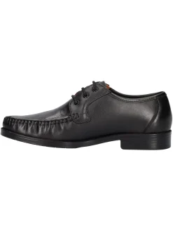 Scarpa stringata da uomo nera