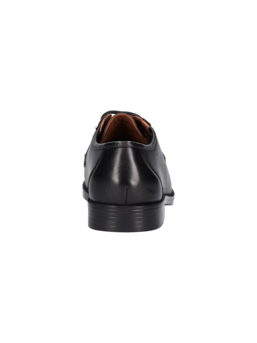 Scarpa stringata da uomo nera