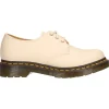 Scarpa stringata Dr Martens 1461 Virginia da donna beige
