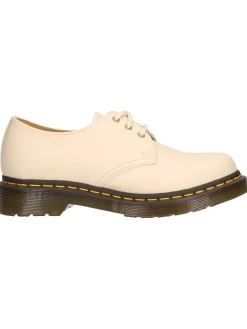 Scarpa stringata Dr Martens 1461 Virginia da donna beige