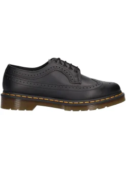 Scarpa stringata Dr Martens 3989 YS Smooth da uomo nera