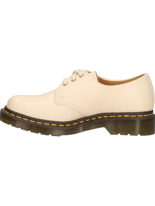 Scarpa stringata Dr Martens 1461 Virginia da donna beige