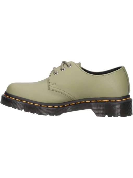 Scarpa stringata Dr Martens 1461 Virginia da donna verde