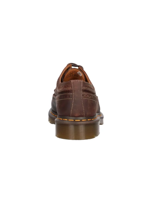 Scarpa stringata Dr Martens 3989 YS Crazy Horse da uomo marrone