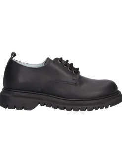 Scarpa stringata Nero Giardini da bambino nera