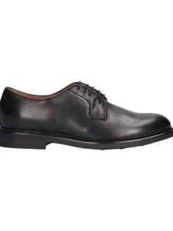 Scarpa stringata Nero Giardini da uomo nera