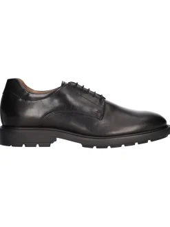 Scarpa stringata Nero Giardini da uomo nera