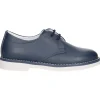 Scarpa stringata Nero Giardini primi passi bambino blu