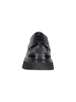 Scarpa stringata Nero Giardini da donna nera