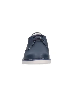Scarpa stringata Nero Giardini da bambino blu