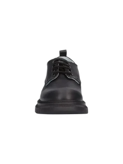 Scarpa stringata Nero Giardini da bambino nera