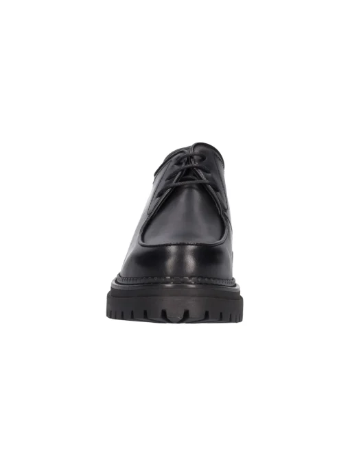 Scarpa stringata Nero Giardini da donna nera