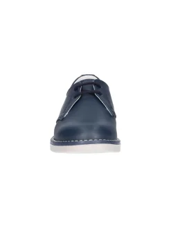 Scarpa stringata Nero Giardini primi passi bambino blu