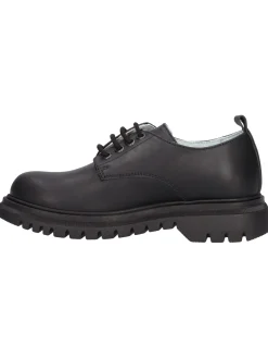 Scarpa stringata Nero Giardini da bambino nera