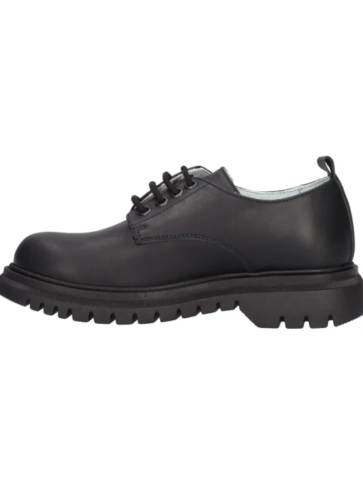 Scarpa stringata Nero Giardini da bambino nera