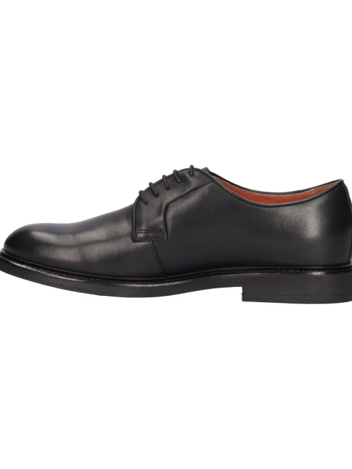 Scarpa stringata Nero Giardini da uomo nera