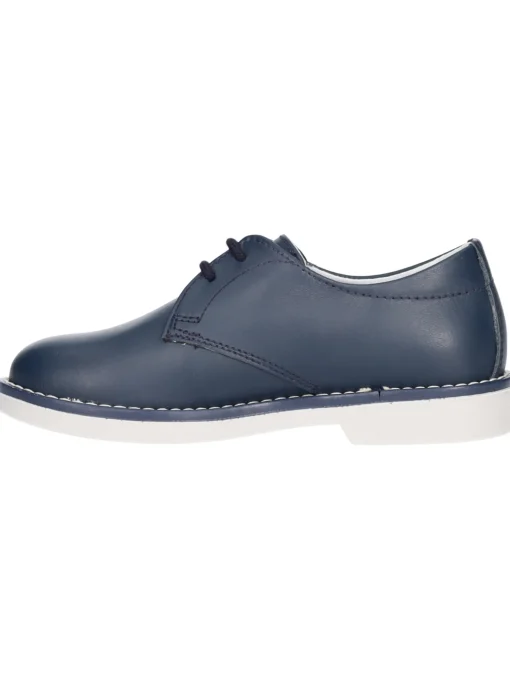 Scarpa stringata Nero Giardini primi passi bambino blu