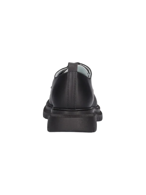 Scarpa stringata Nero Giardini da bambino nera