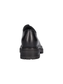 Scarpa stringata Nero Giardini da donna nera