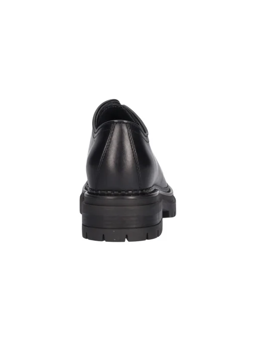 Scarpa stringata Nero Giardini da donna nera