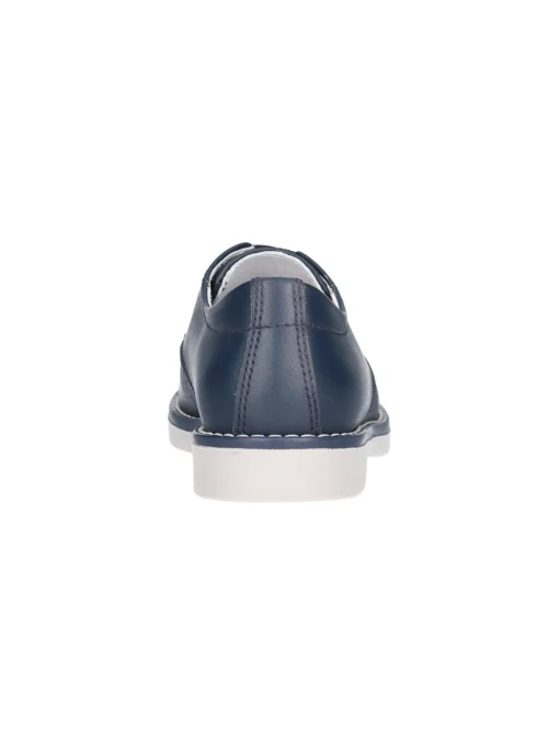 Scarpa stringata Nero Giardini primi passi bambino blu