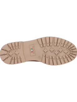 Scarpa stringata Nero Giardini da donna cuoio