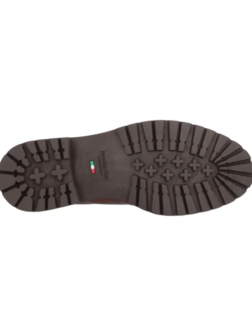 Scarpa stringata Nero Giardini da donna cuoio