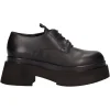 Scarpa stringata platform Albano da donna nera