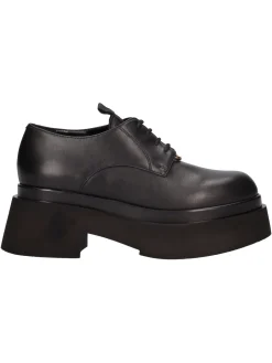 Scarpa stringata platform Albano da donna nera