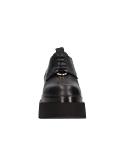 Scarpa stringata platform Albano da donna nera