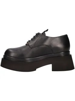 Scarpa stringata platform Albano da donna nera
