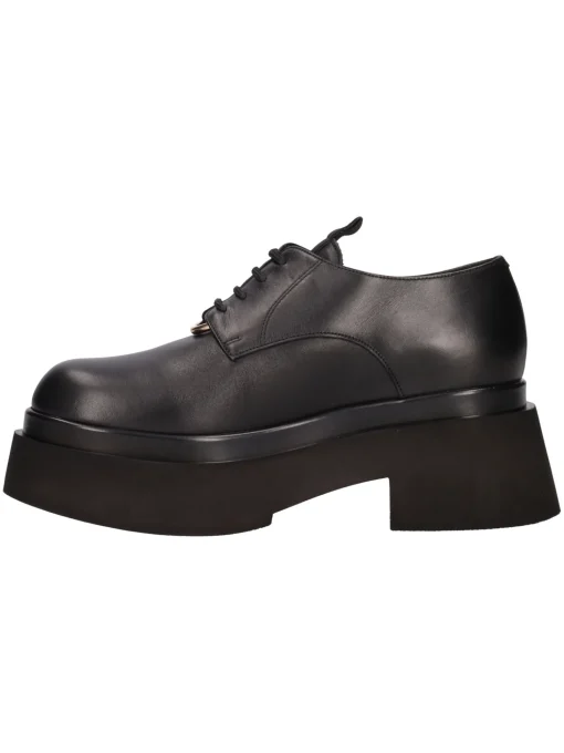 Scarpa stringata platform Albano da donna nera