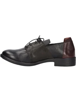 Scarpa stringata Sinapsi da donna nera