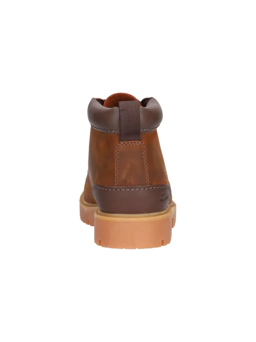 Scarponcino Clarks Rossdale da uomo marrone