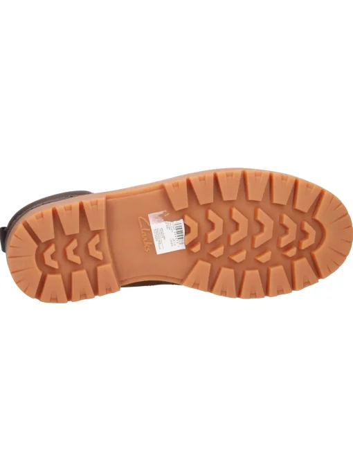 Scarponcino Clarks Rossdale da uomo marrone