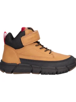 Scarponcino Geox Flexyper da bambino cuoio