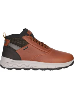 Scarponcino Geox Spherica 4x4 da uomo marrone